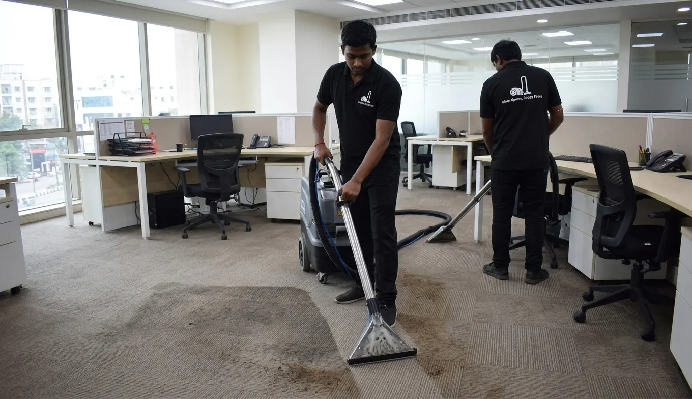 Why Office Carpets and Chairs Can Look Clean but Still Hold Months of Dirt